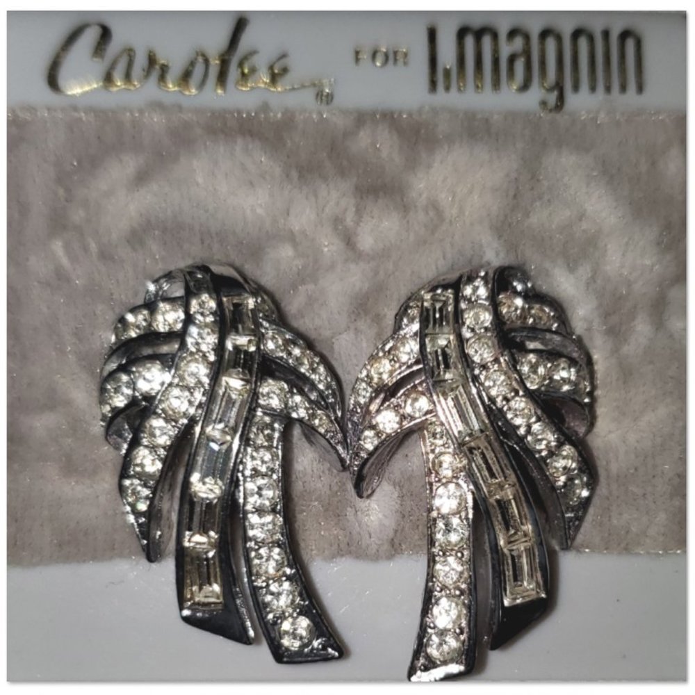 Vintage Carolee for i.magnin Clip On Earrings